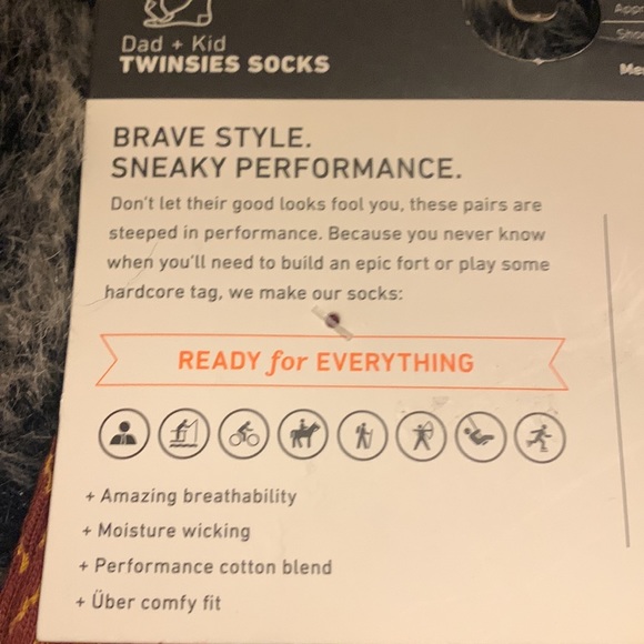 🔥🔥 4 for $15 🔥🔥 Disney Twins socks Twinsies dad kid frozen - Picture 4 of 6